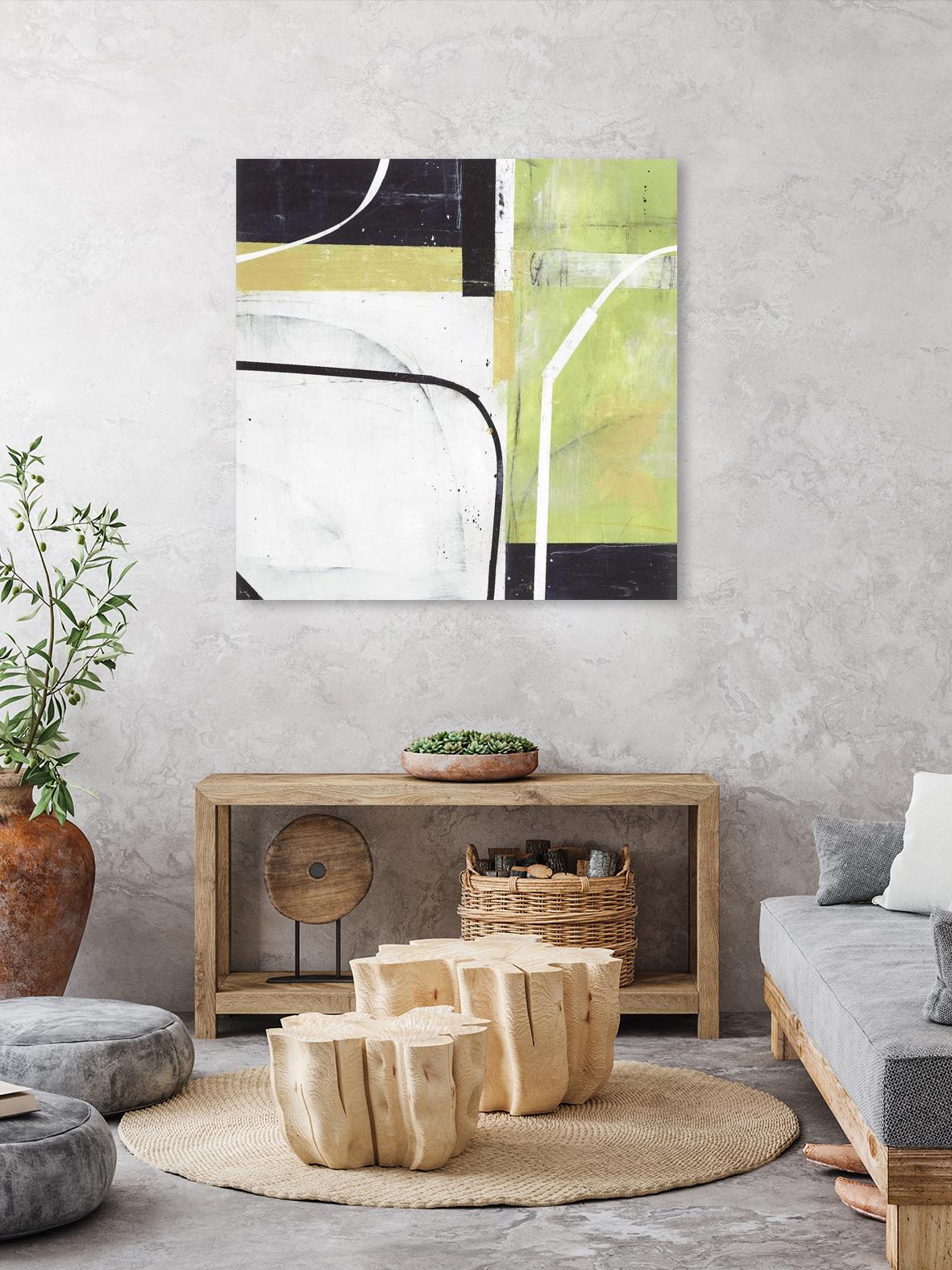 Interface 3 by JB Hall on GIANT ART - green abstract