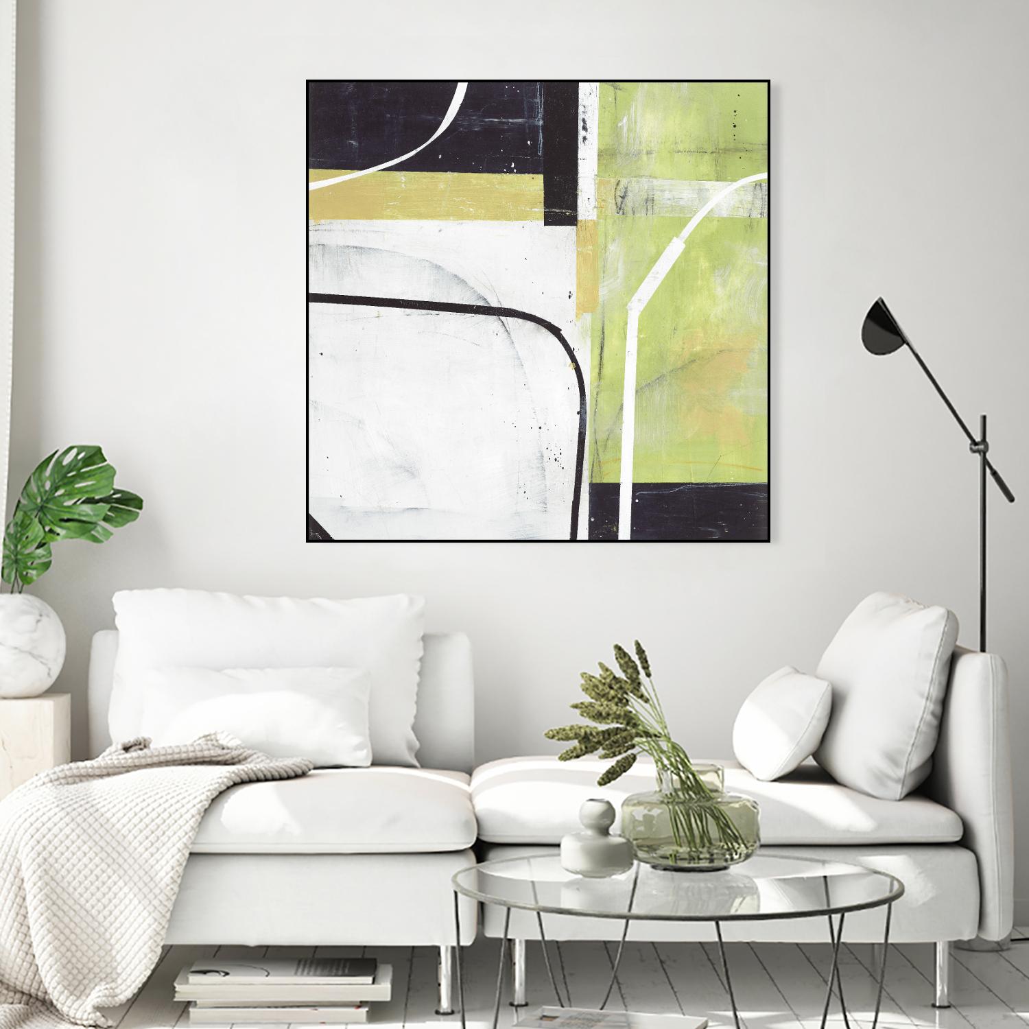 Interface 3 by JB Hall on GIANT ART - green abstract