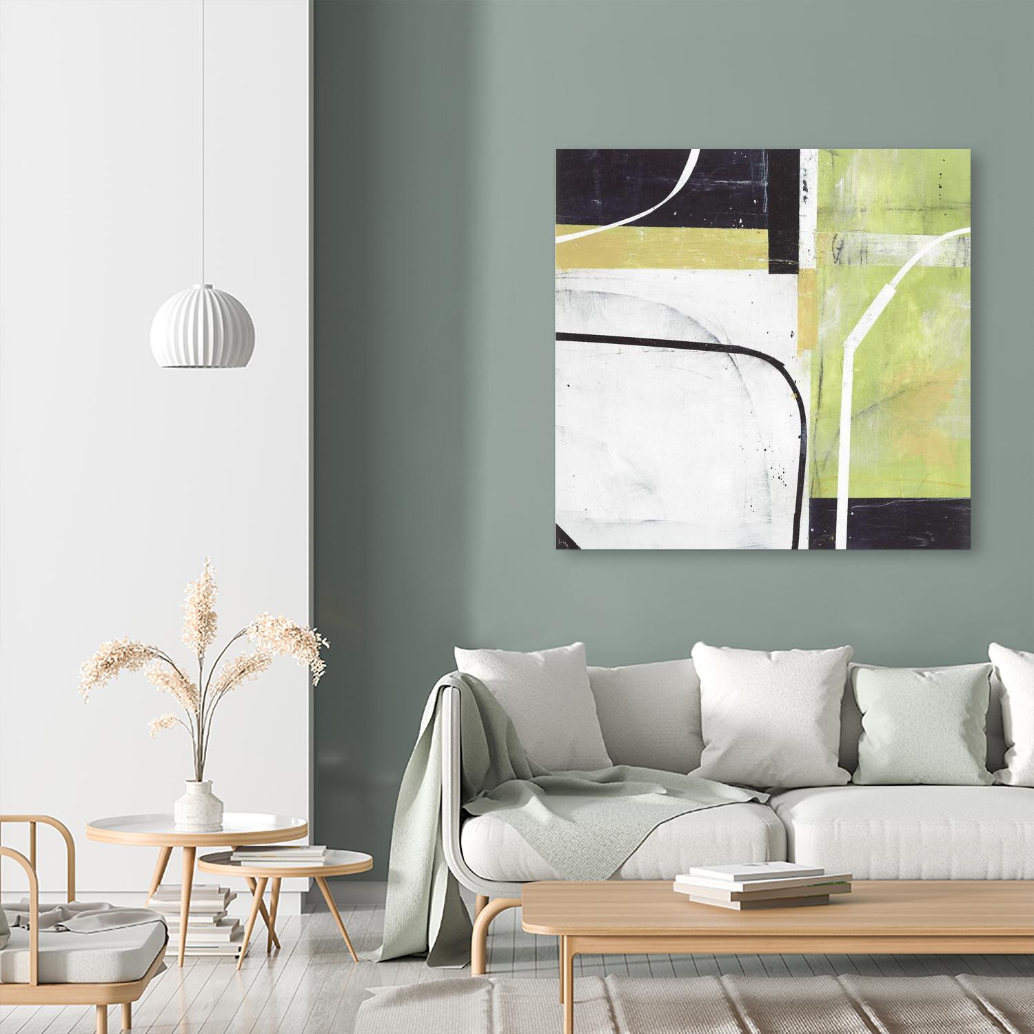 Interface 3 by JB Hall on GIANT ART - green abstract