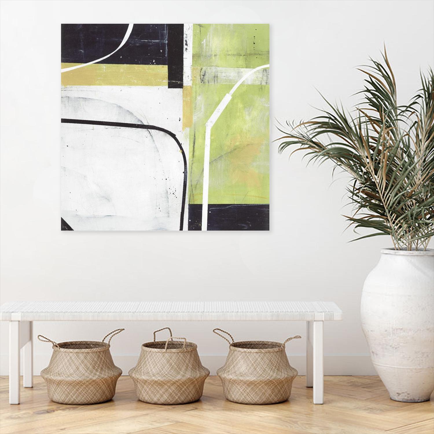 Interface 3 by JB Hall on GIANT ART - green abstract