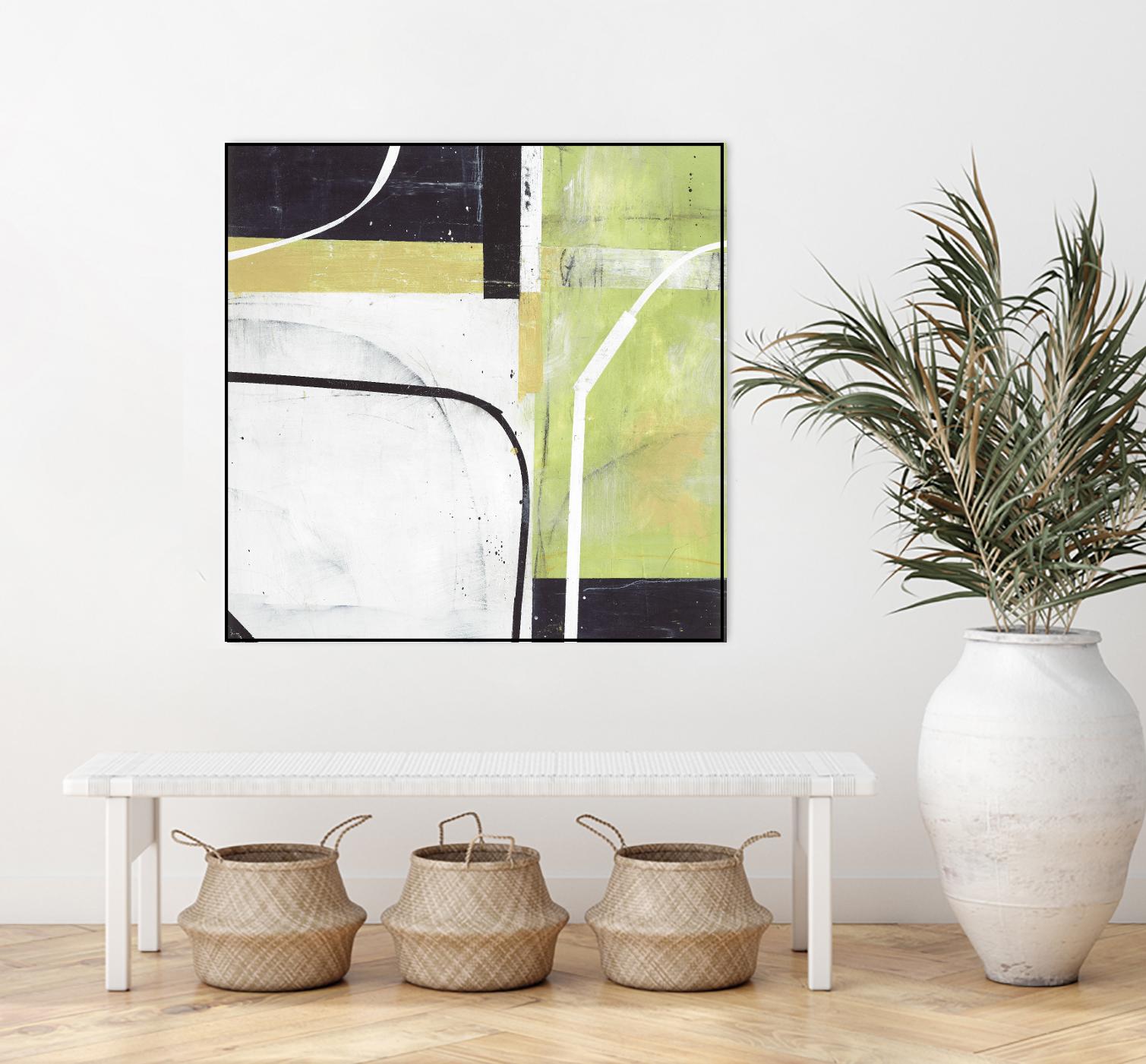 Interface 3 by JB Hall on GIANT ART - green abstract