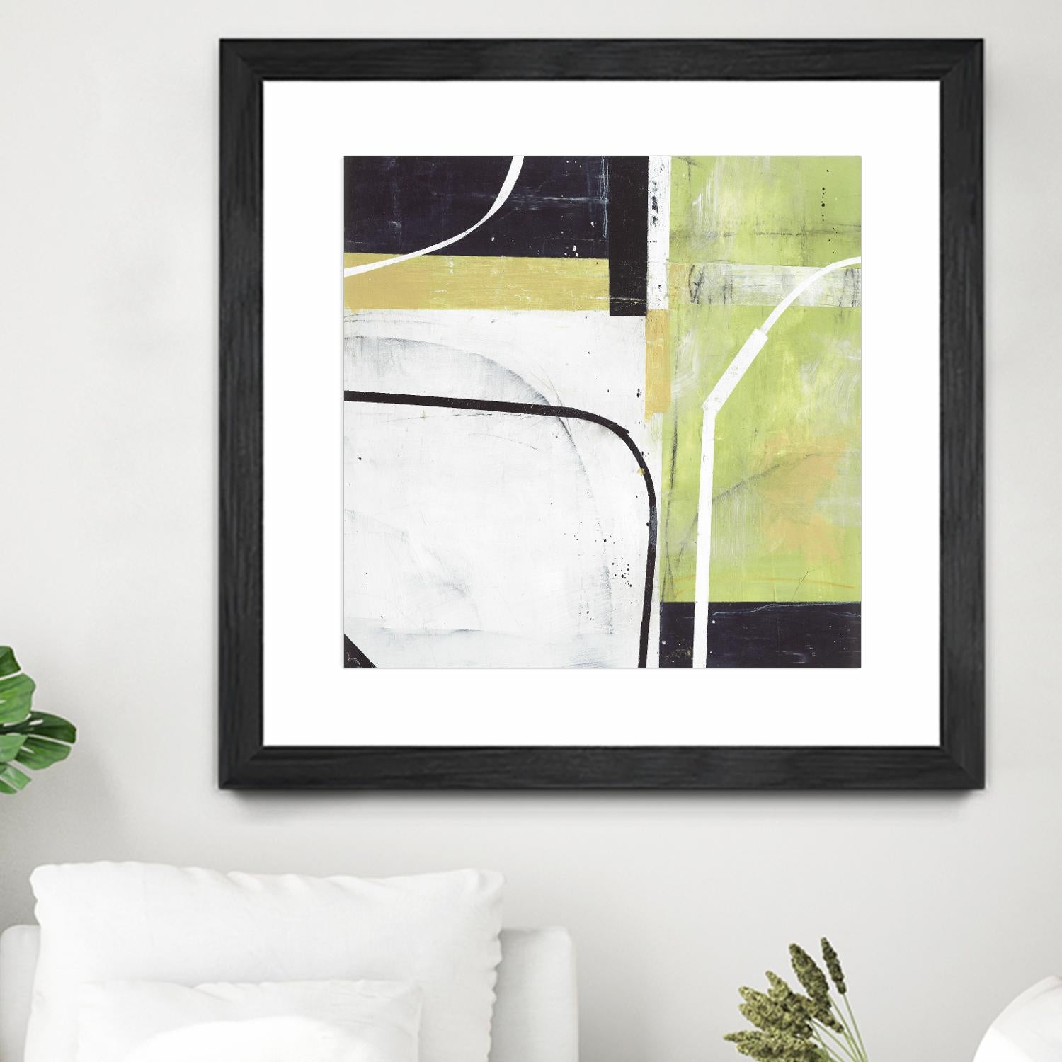 Interface 3 by JB Hall on GIANT ART - green abstract