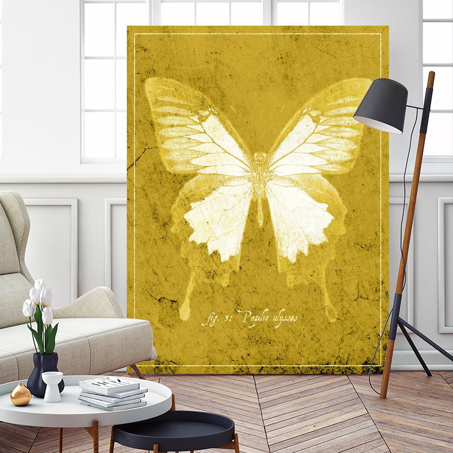 Butterfly L by GI ArtLab on GIANT ART - pink animals
