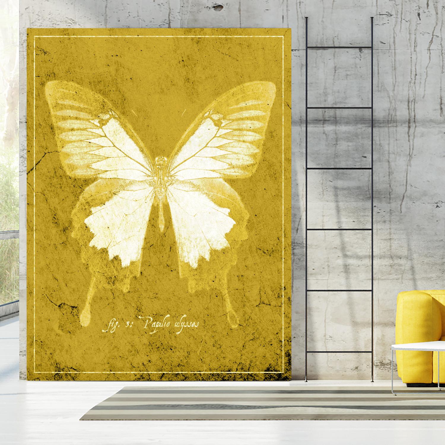 Butterfly L by GI ArtLab on GIANT ART - pink animals