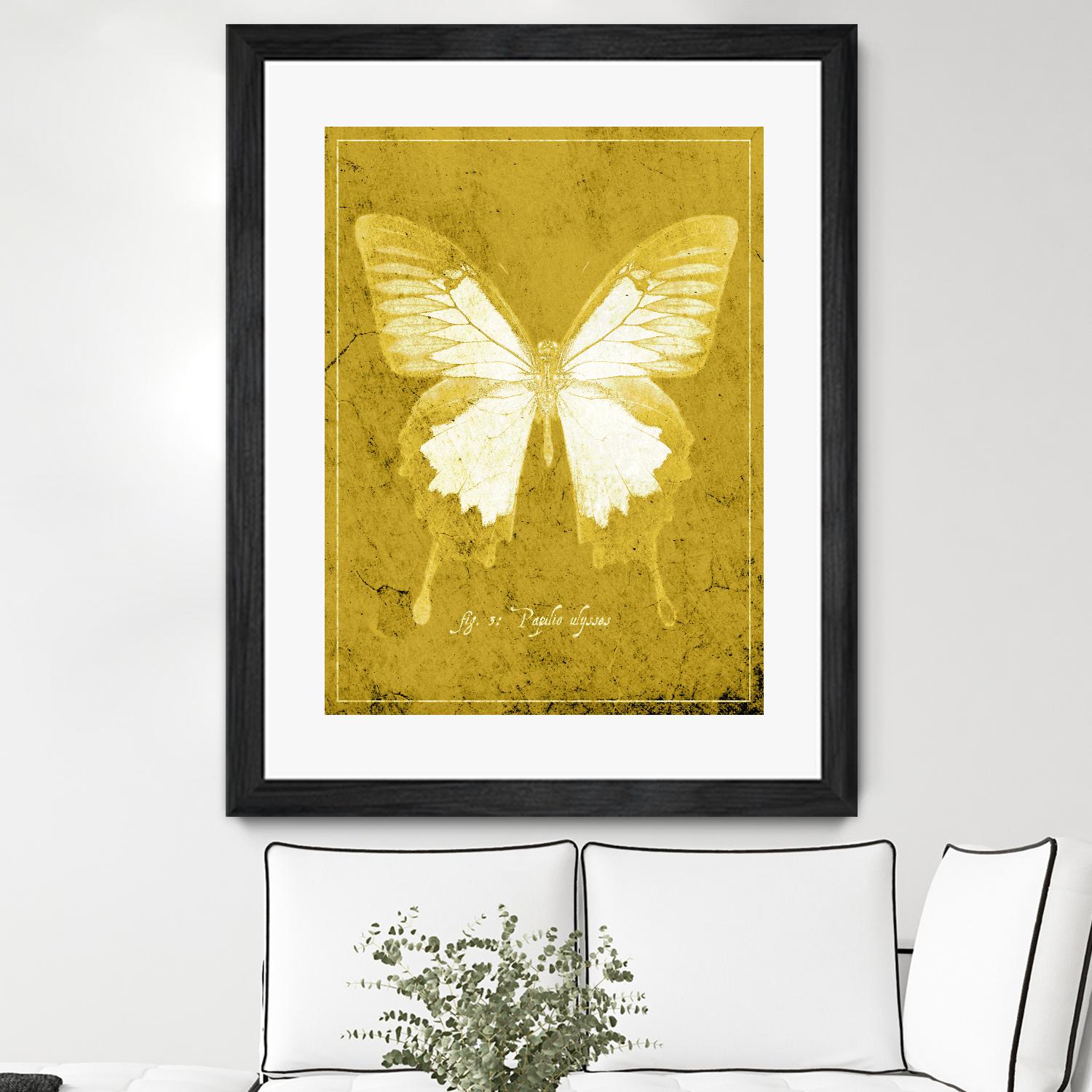 Butterfly L by GI ArtLab on GIANT ART - pink animals