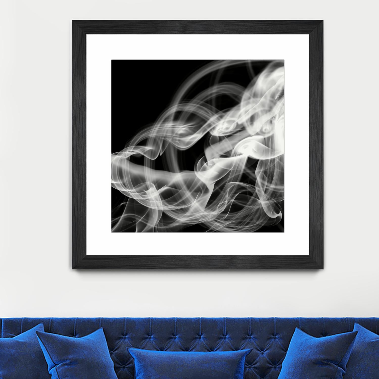 Smoke Abstract by THE Studio on GIANT ART - black abstract