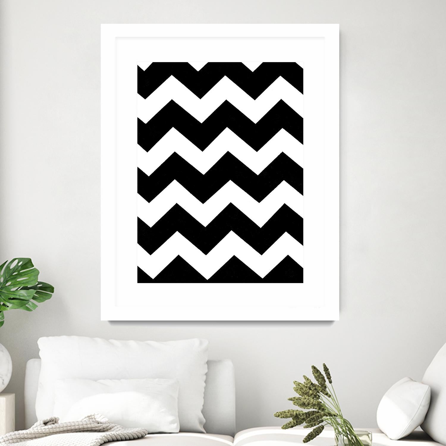 Monochrome Patterns 3 by Natasha Marie on GIANT ART - black abstract