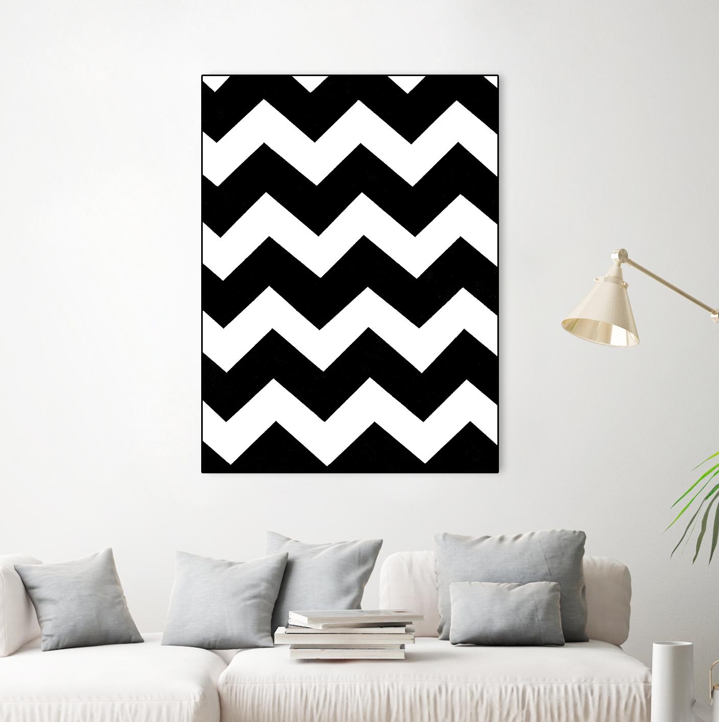 Monochrome Patterns 3 by Natasha Marie on GIANT ART - black abstract