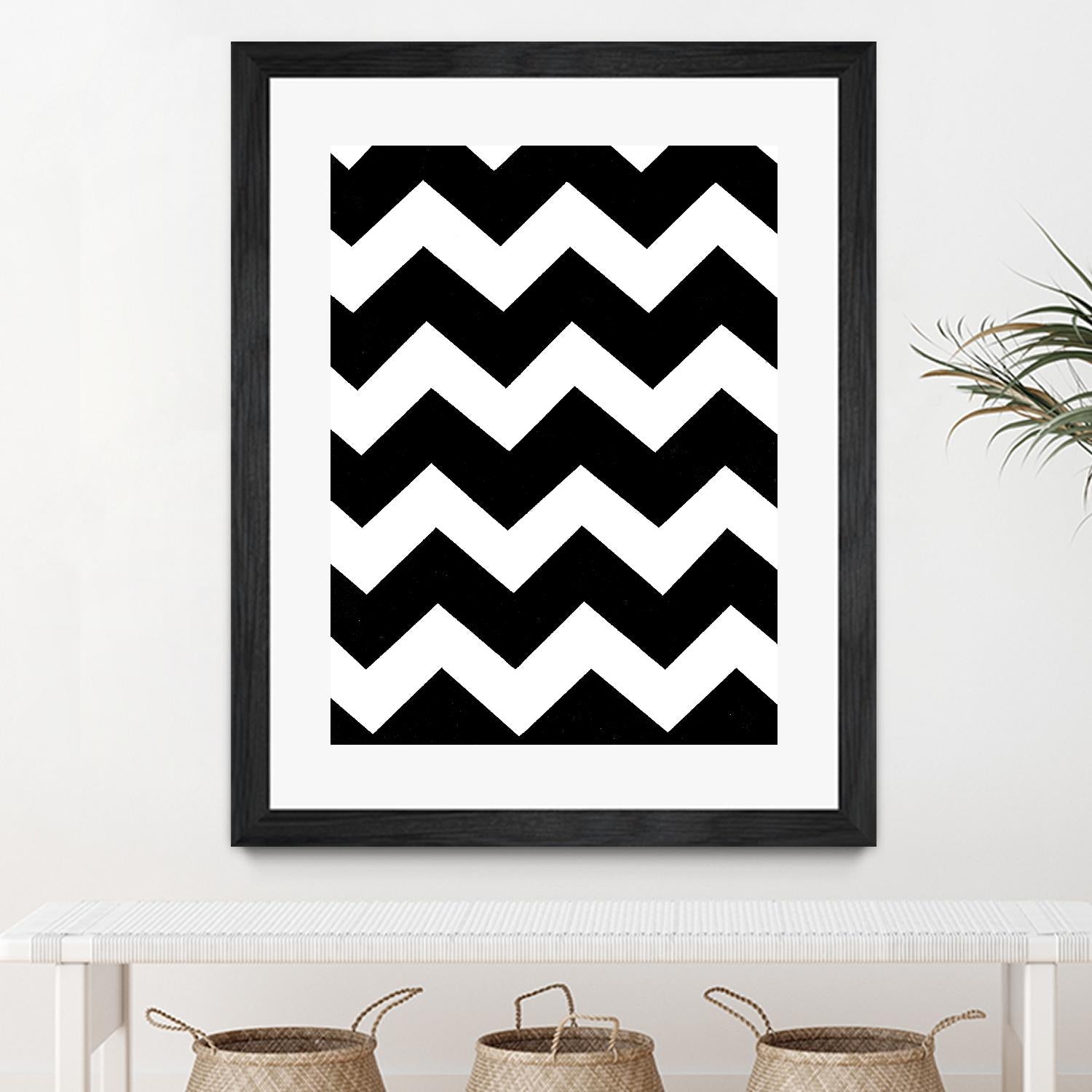 Monochrome Patterns 3 by Natasha Marie on GIANT ART - black abstract