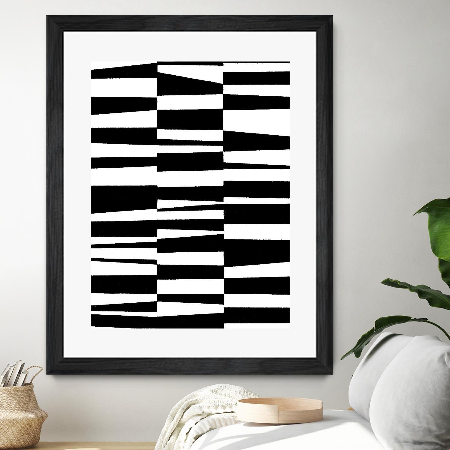 Monochrome Patterns 7 by Natasha Marie on GIANT ART - black abstract