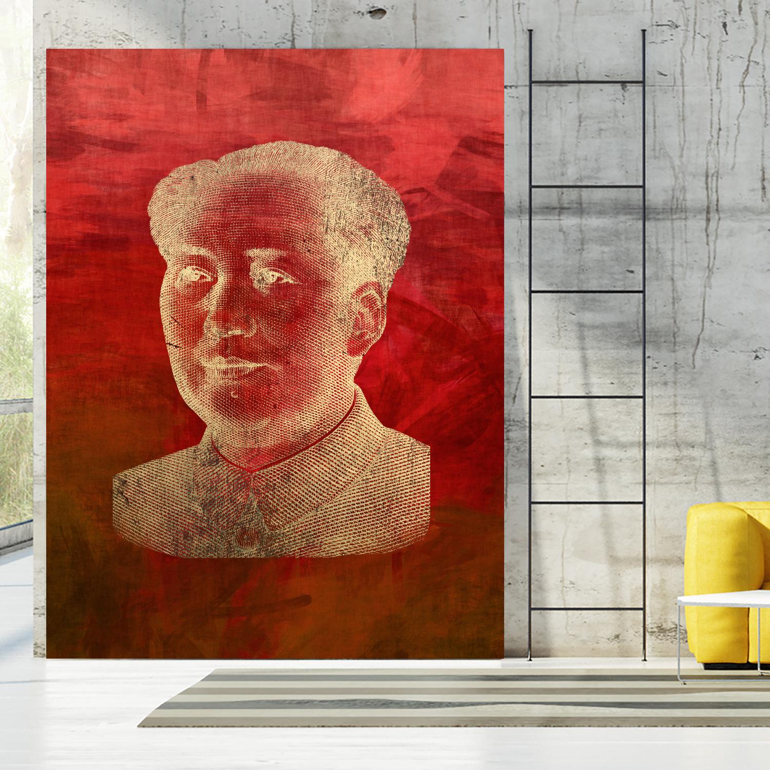 Mao by THE Studio on GIANT ART - beige oriental
