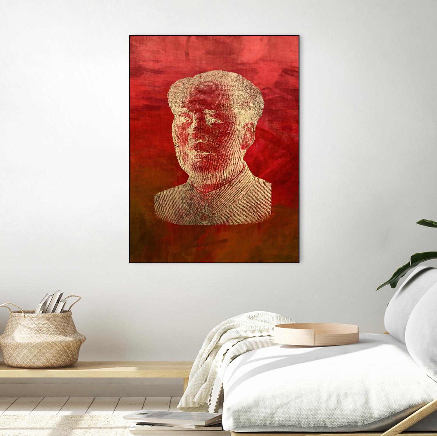 Mao by THE Studio on GIANT ART - beige oriental