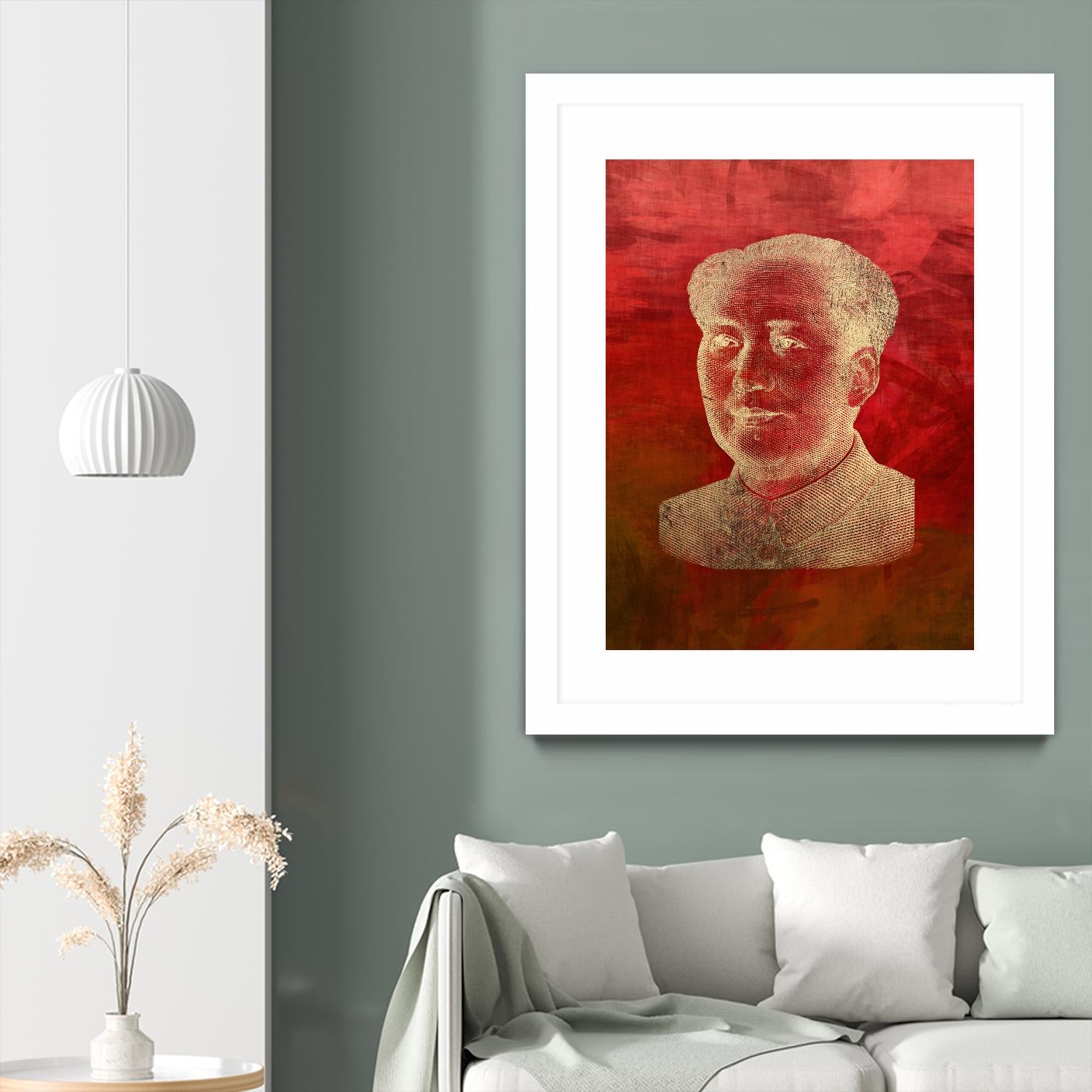 Mao by THE Studio on GIANT ART - beige oriental