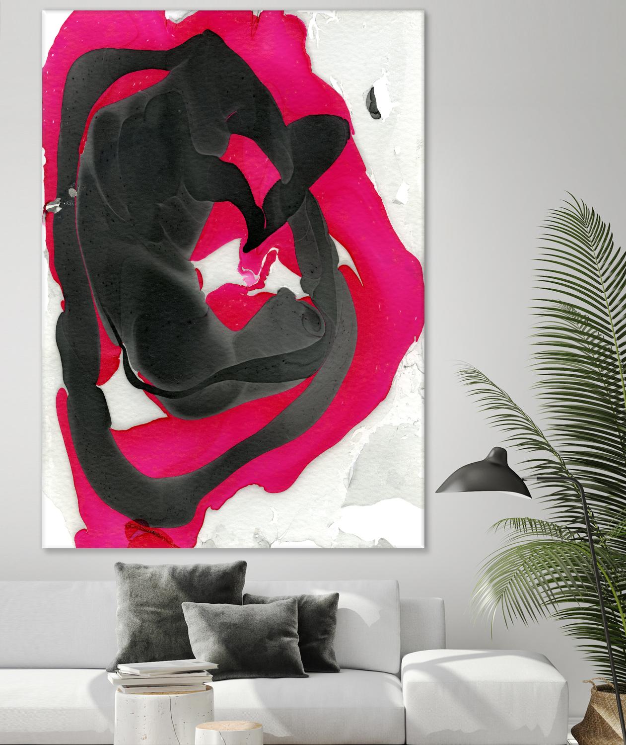 Nail Polish Abstract A by THE Studio on GIANT ART - grey abstract