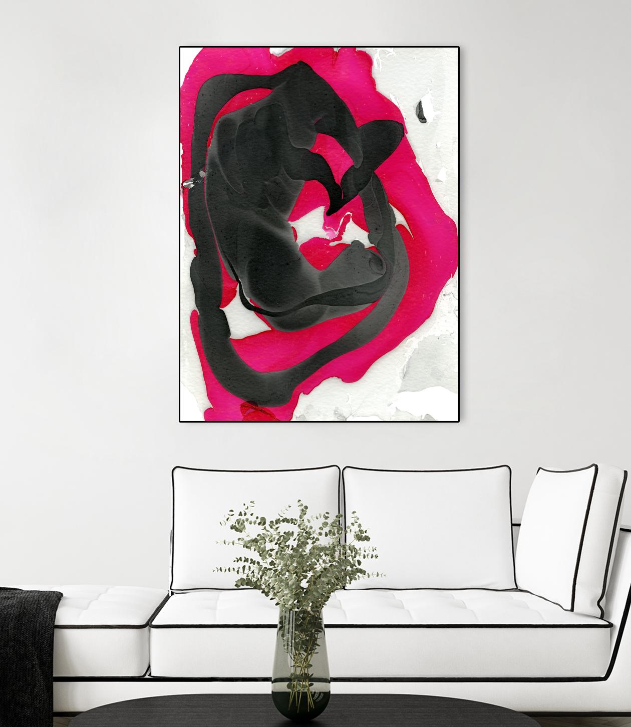 Nail Polish Abstract A by THE Studio on GIANT ART - grey abstract