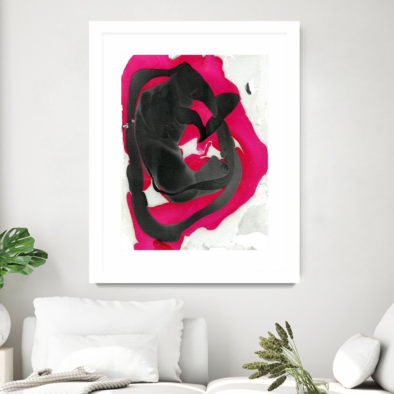 Nail Polish Abstract A by THE Studio on GIANT ART - grey abstract