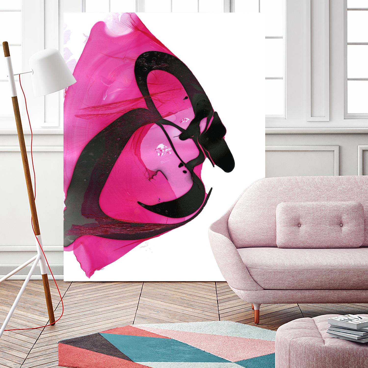 Nail Polish Abstract B by THE Studio on GIANT ART - grey abstract