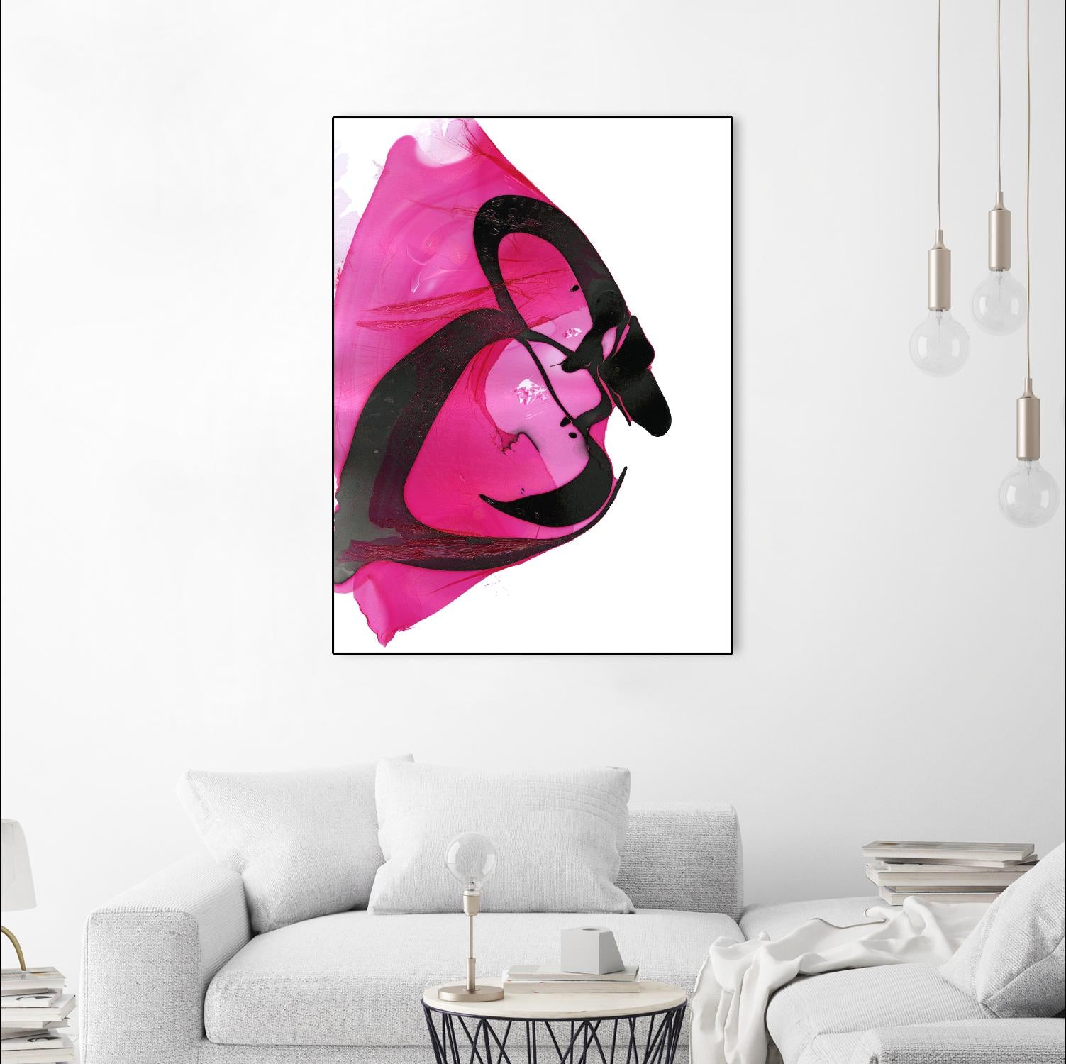 Nail Polish Abstract B by THE Studio on GIANT ART - grey abstract