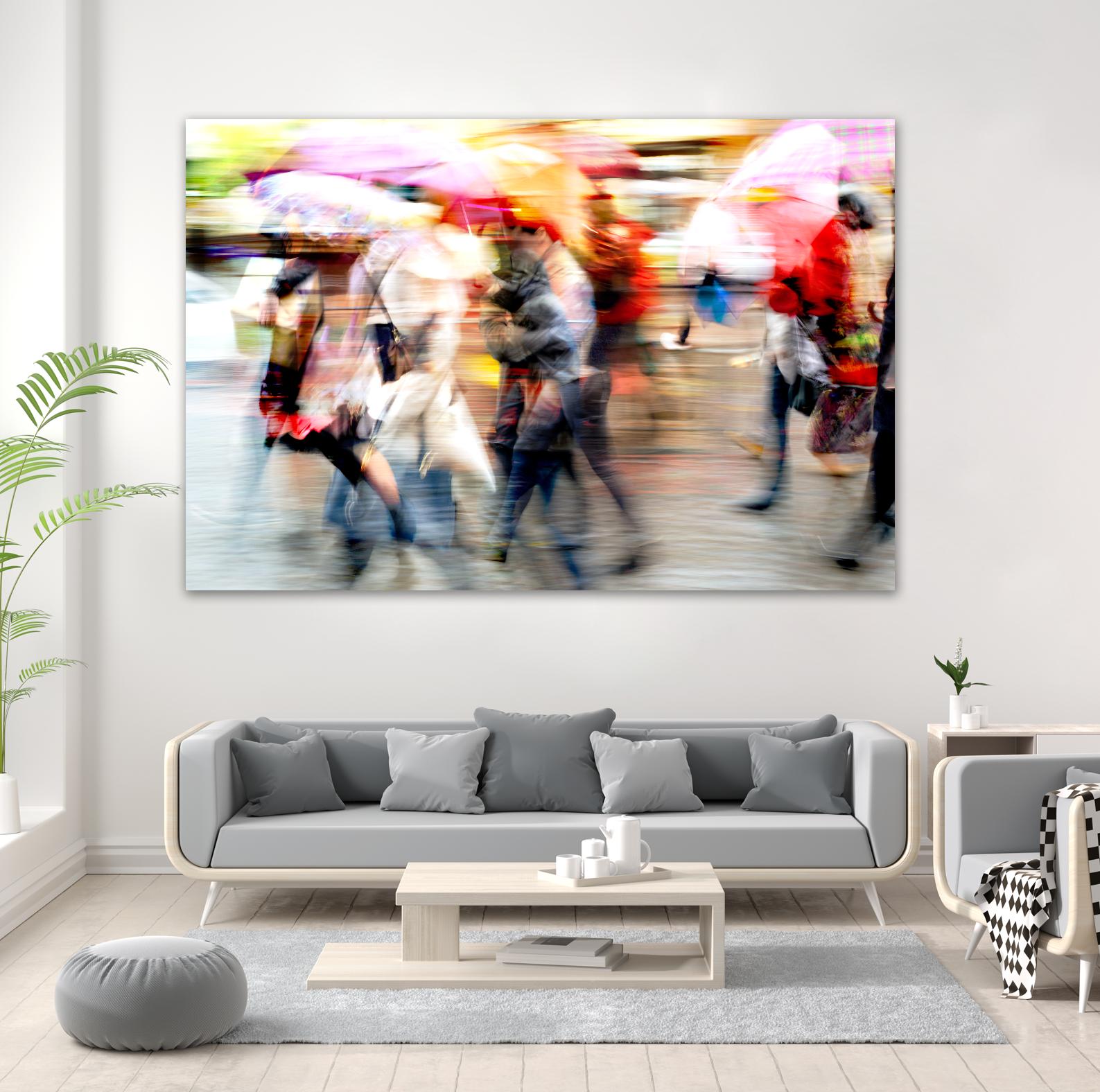 Rainy Days C by THE Studio on GIANT ART - red everyday life