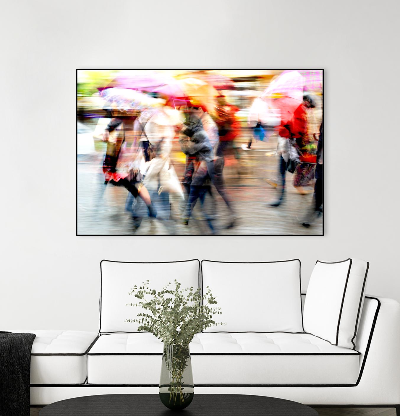 Rainy Days C by THE Studio on GIANT ART - red everyday life