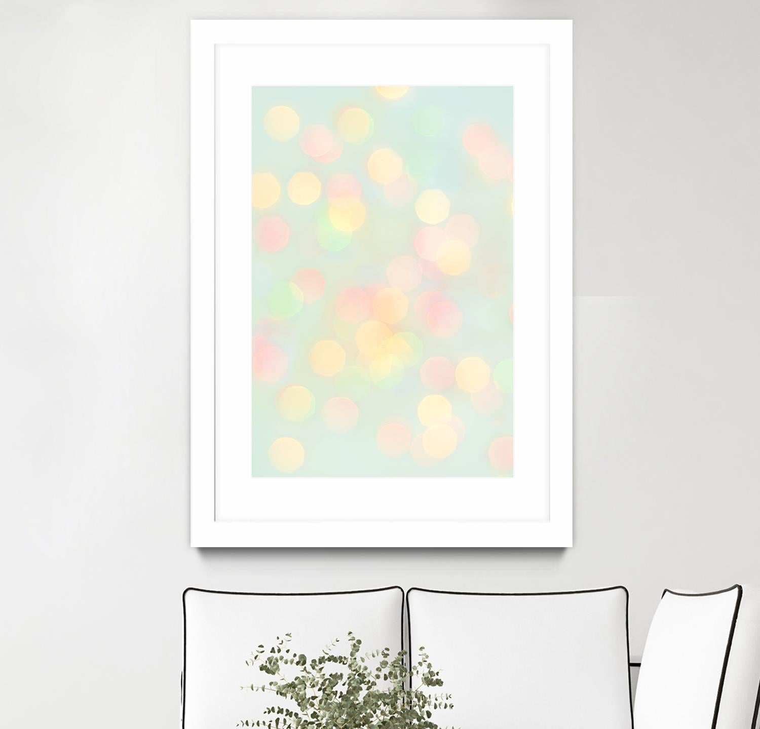 Sparkle by Libertad Leal on GIANT ART - pink abstract