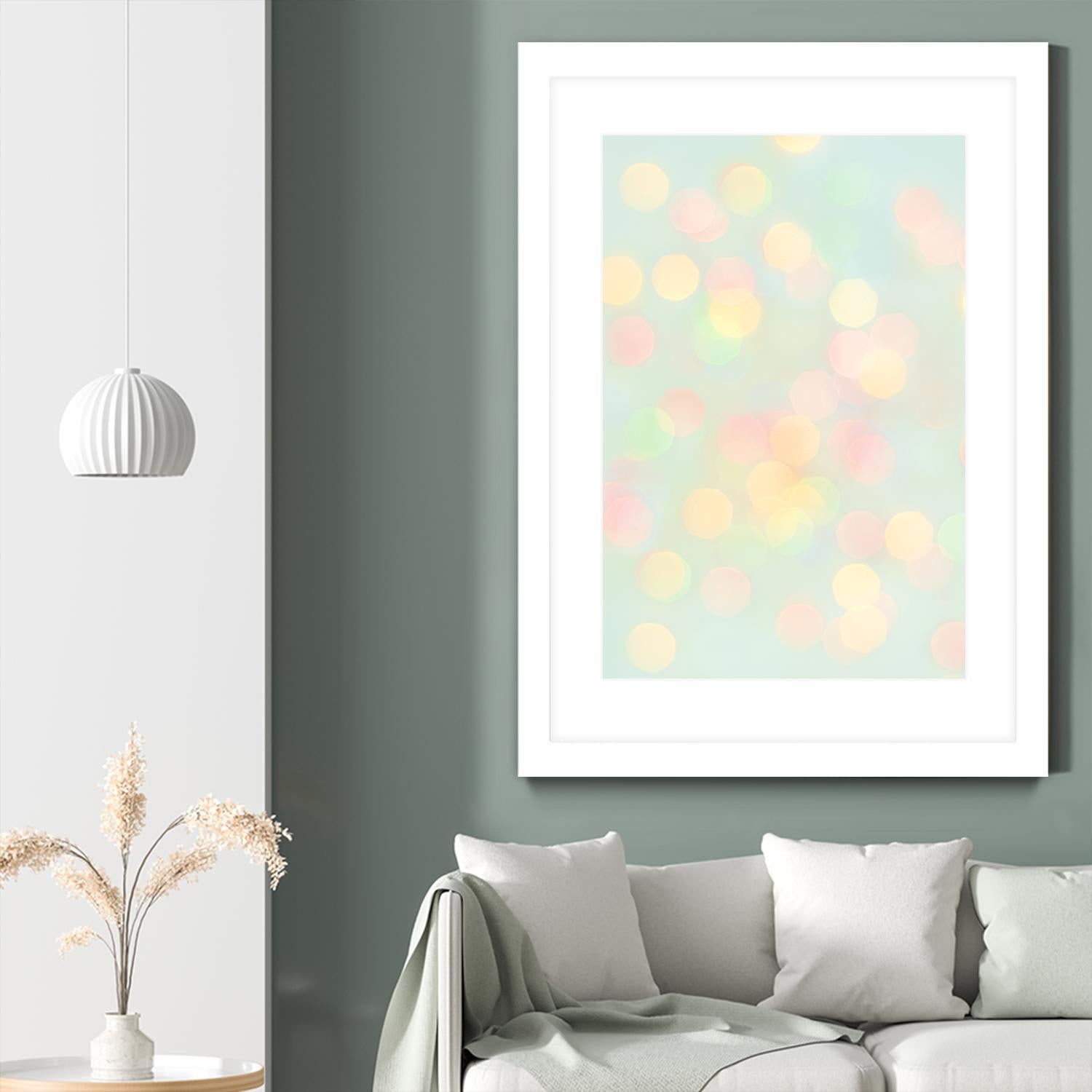 Sparkle by Libertad Leal on GIANT ART - pink abstract