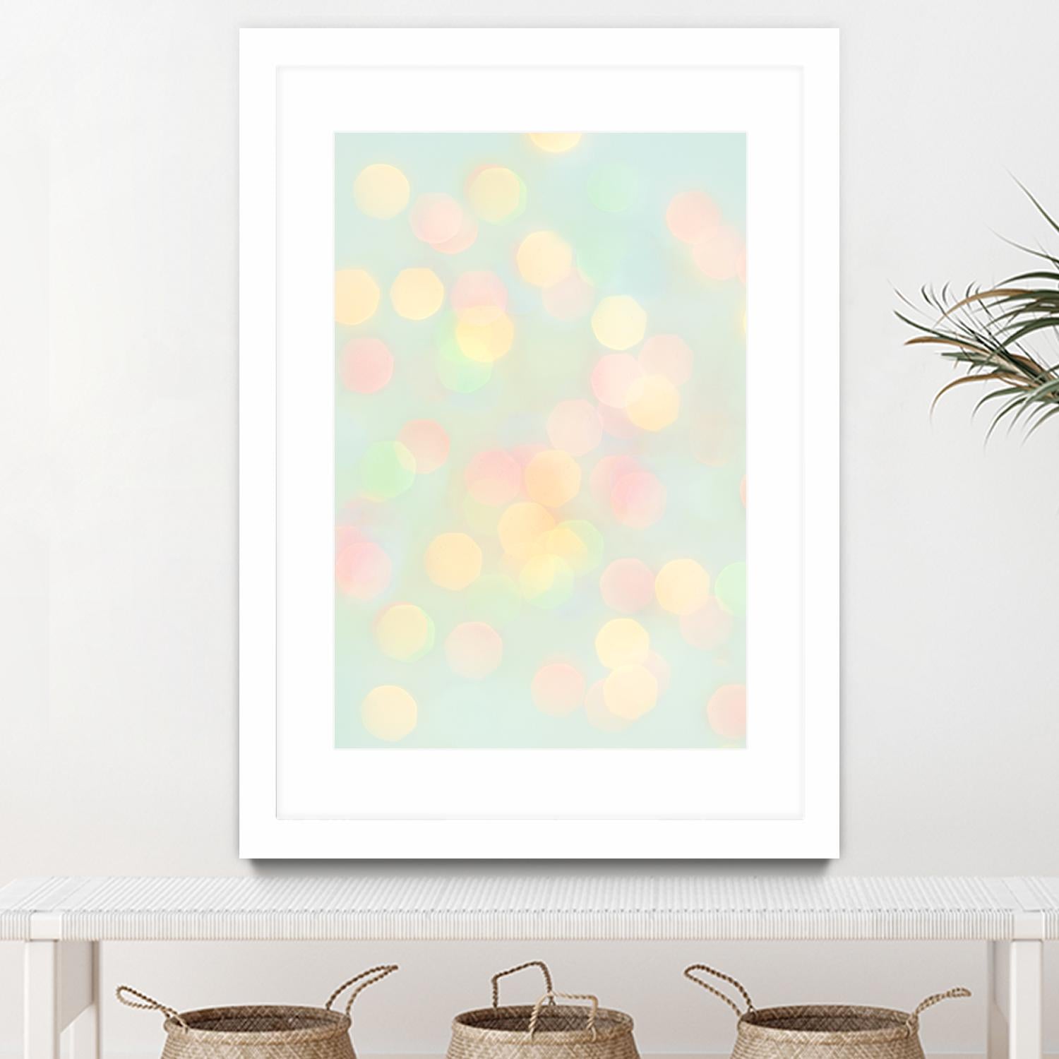 Sparkle by Libertad Leal on GIANT ART - pink abstract