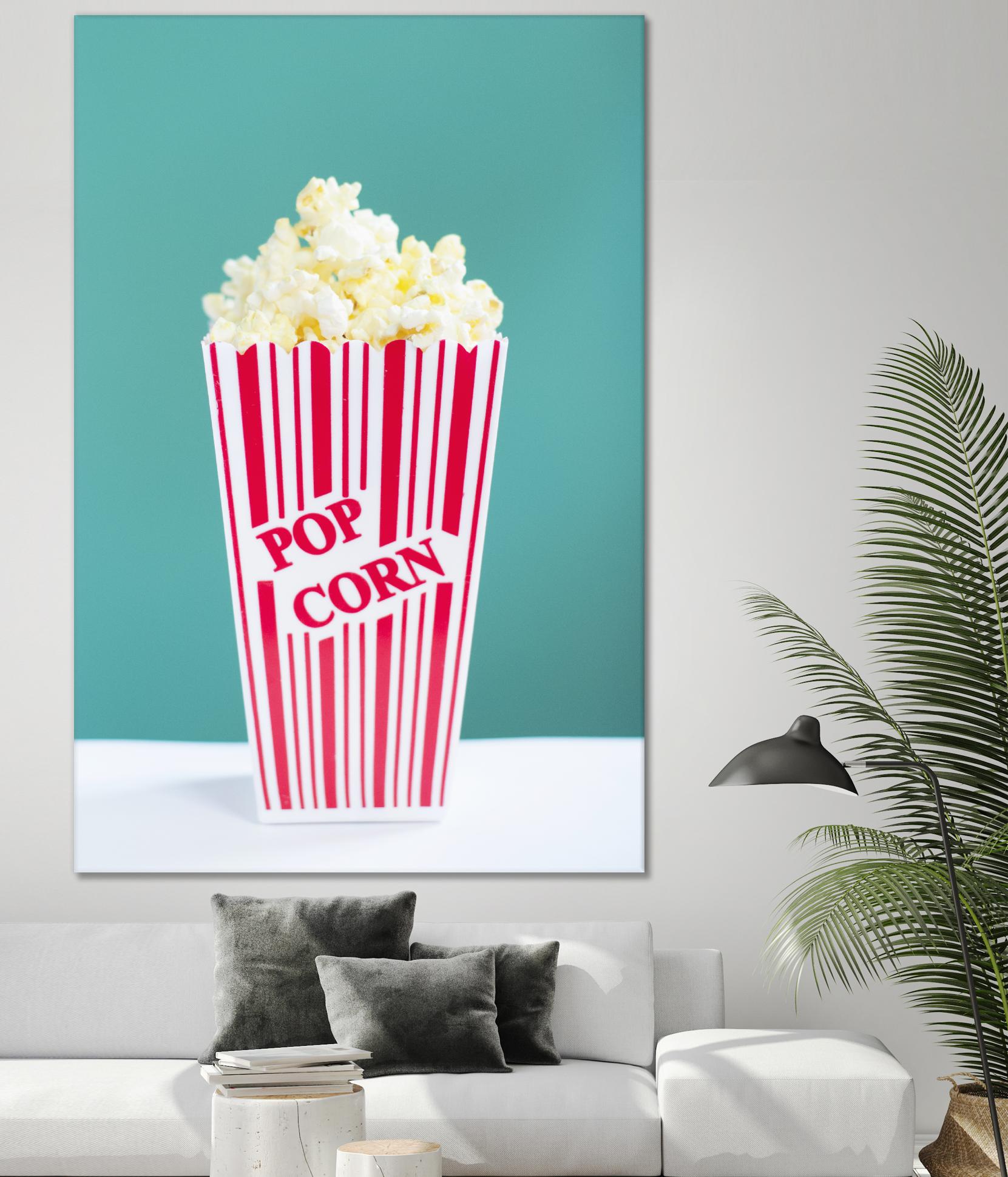 Movie Time by Libertad Leal on GIANT ART - turquoise fruit-food-drink