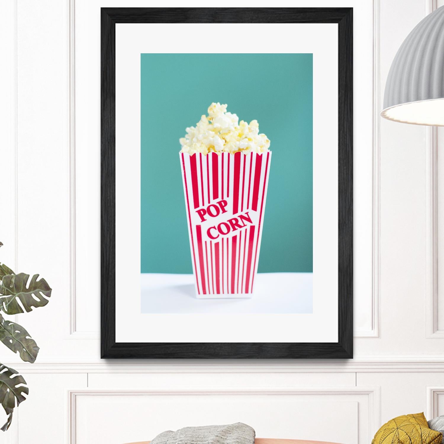 Movie Time by Libertad Leal on GIANT ART - turquoise fruit-food-drink