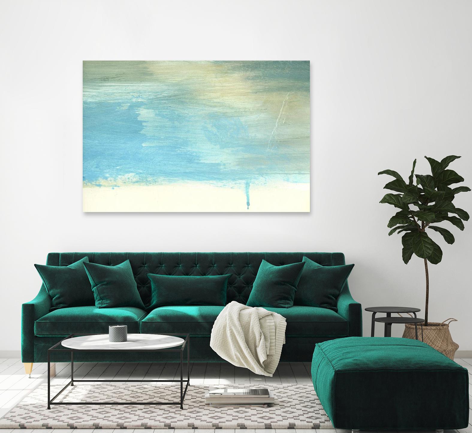 Coastal Seascapes A by THE Studio on GIANT ART - beige abstract