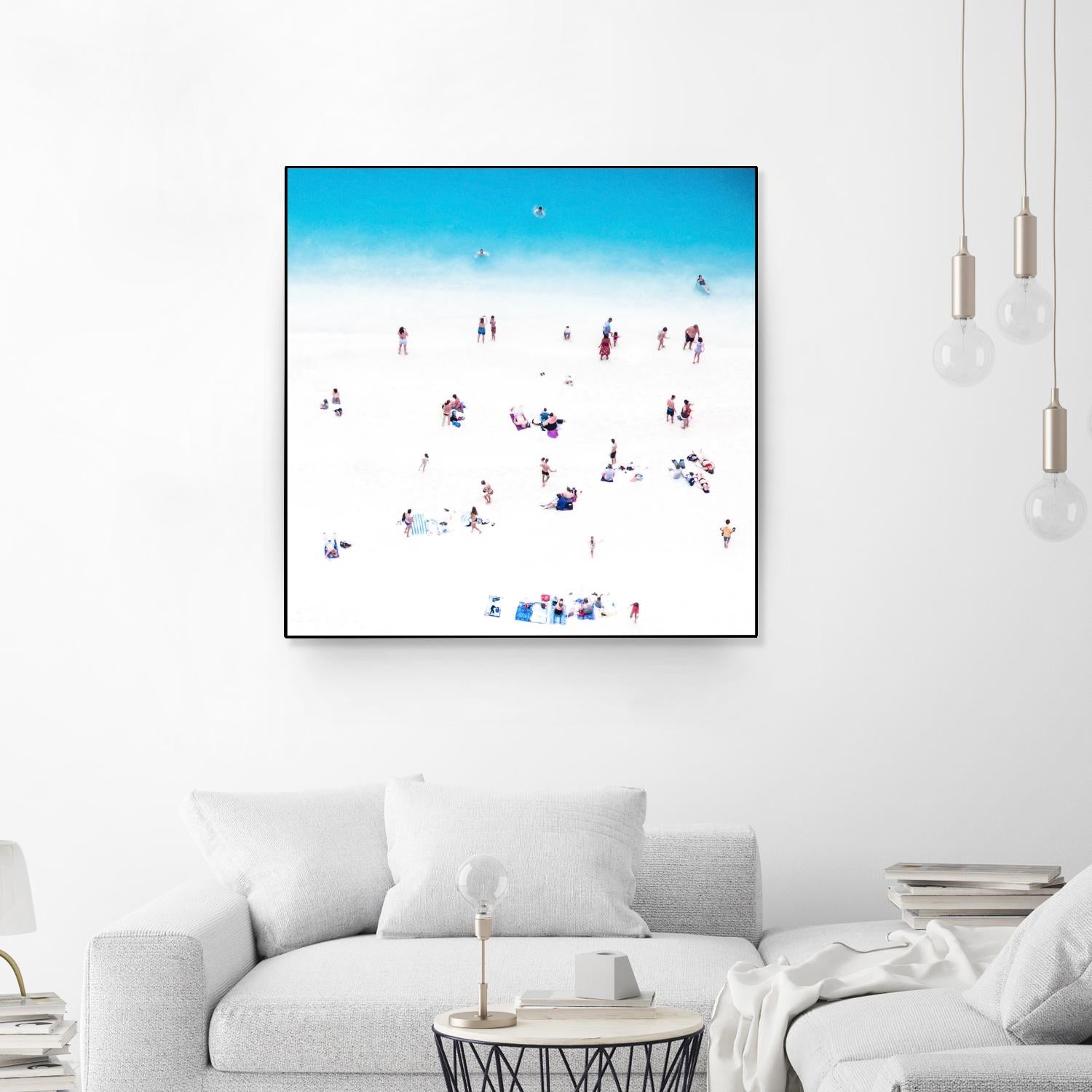 Whitewashed Beach B by THE Studio on GIANT ART - blue everyday life