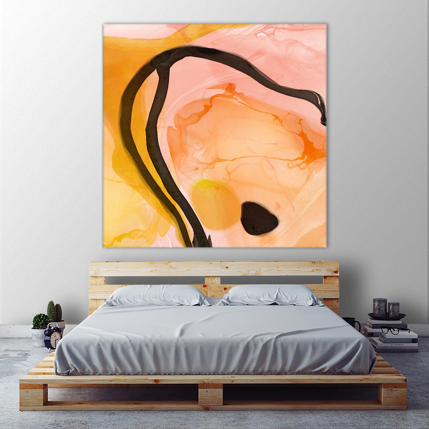 Sea Life in Pen 6 by Millie Brooks on GIANT ART - blue sea scene