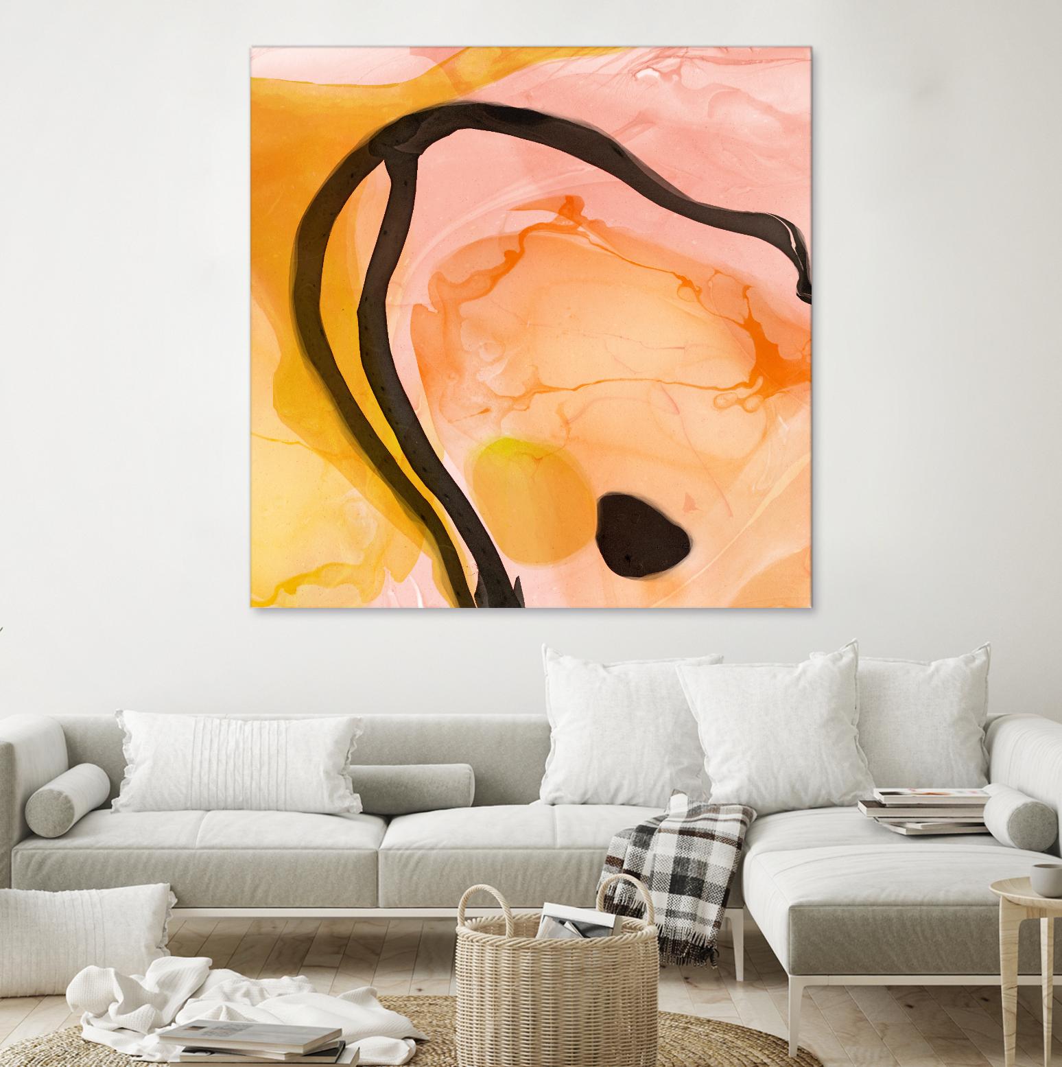 Sea Life in Pen 6 by Millie Brooks on GIANT ART - blue sea scene