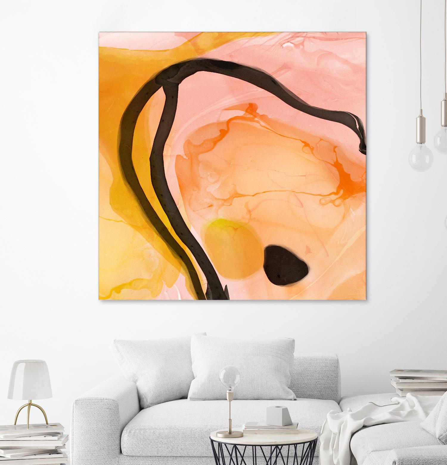 Sea Life in Pen 6 by Millie Brooks on GIANT ART - blue sea scene