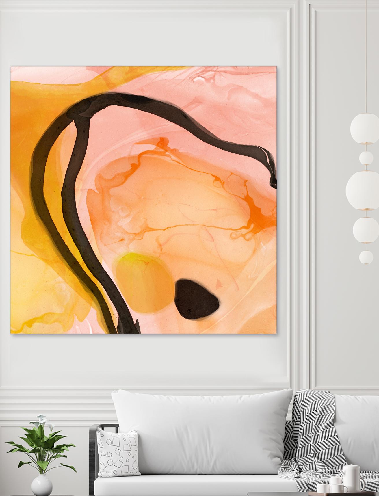 Sea Life in Pen 6 by Millie Brooks on GIANT ART - blue sea scene