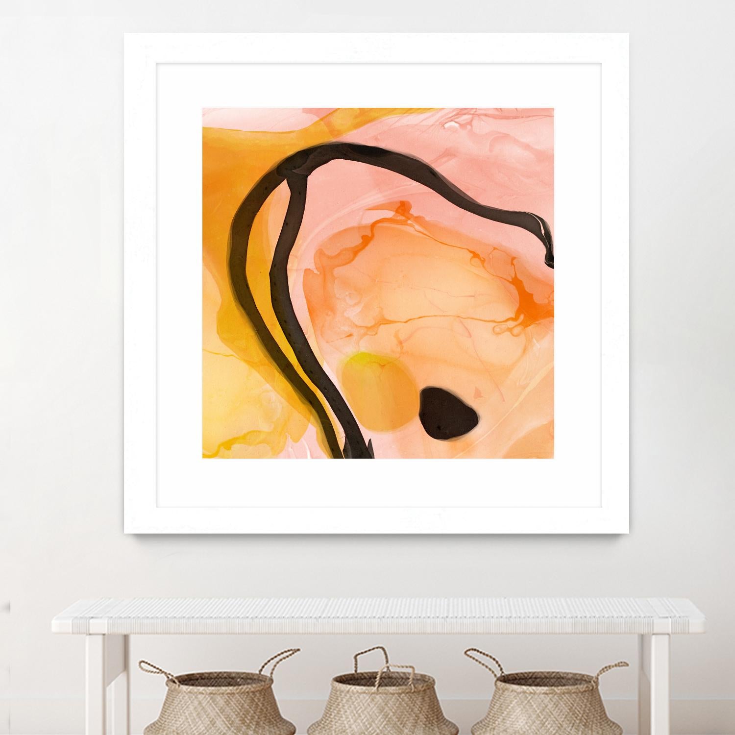 Sea Life in Pen 6 by Millie Brooks on GIANT ART - blue sea scene