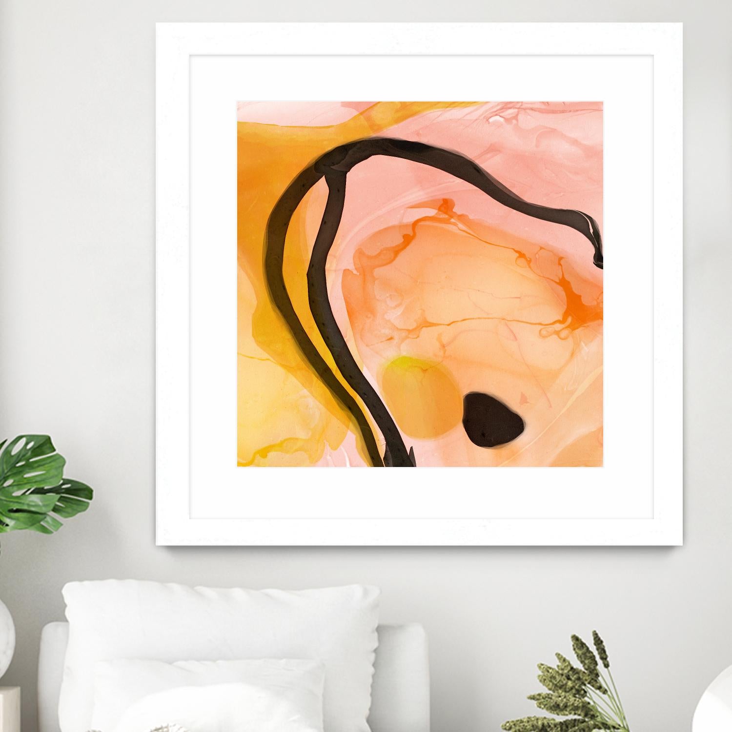 Sea Life in Pen 6 by Millie Brooks on GIANT ART - blue sea scene