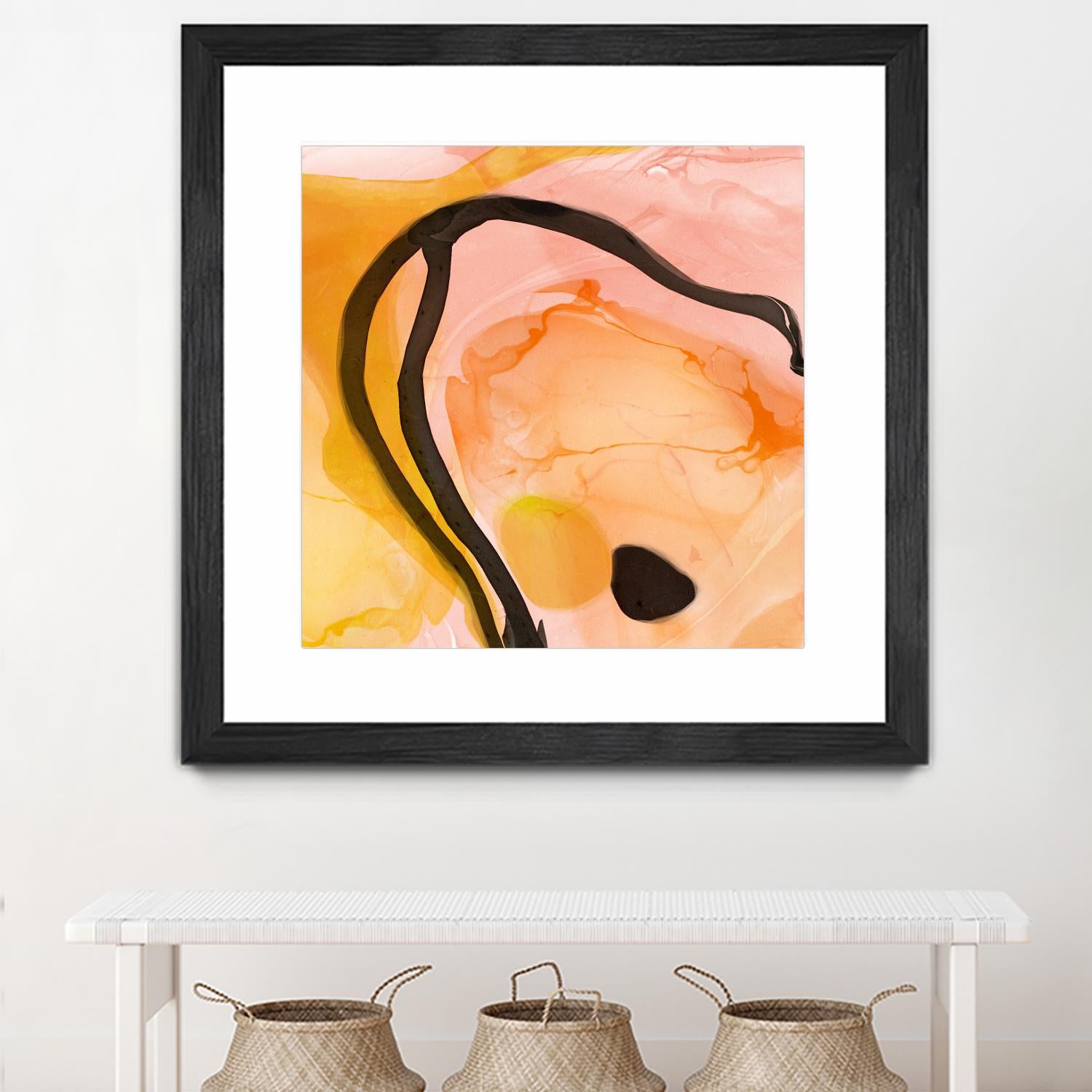 Sea Life in Pen 6 by Millie Brooks on GIANT ART - blue sea scene