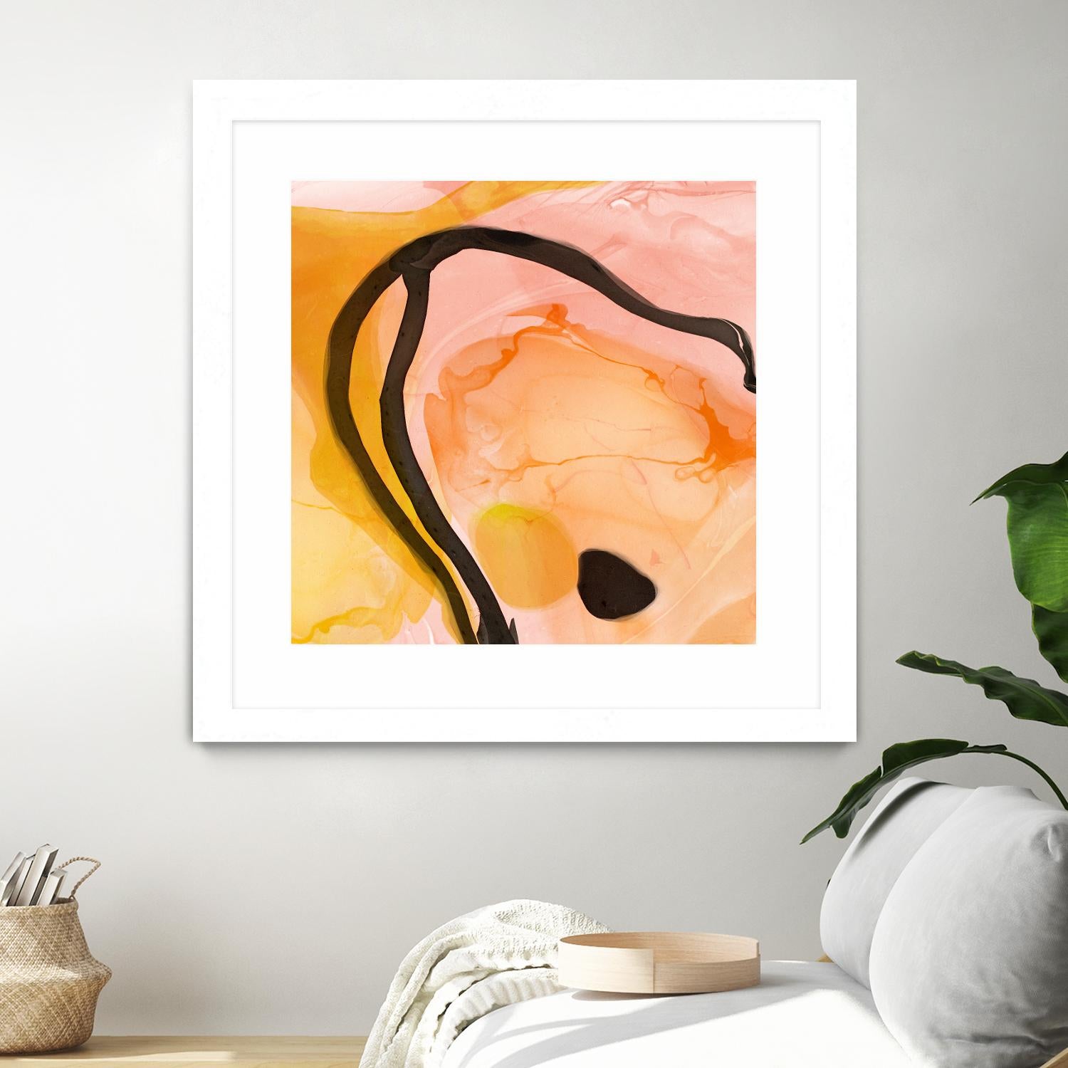 Sea Life in Pen 6 by Millie Brooks on GIANT ART - blue sea scene