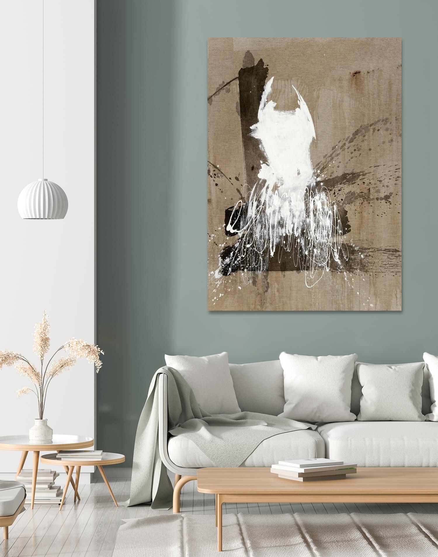 White Dress 2 by Paul Ngo on GIANT ART - black abstract