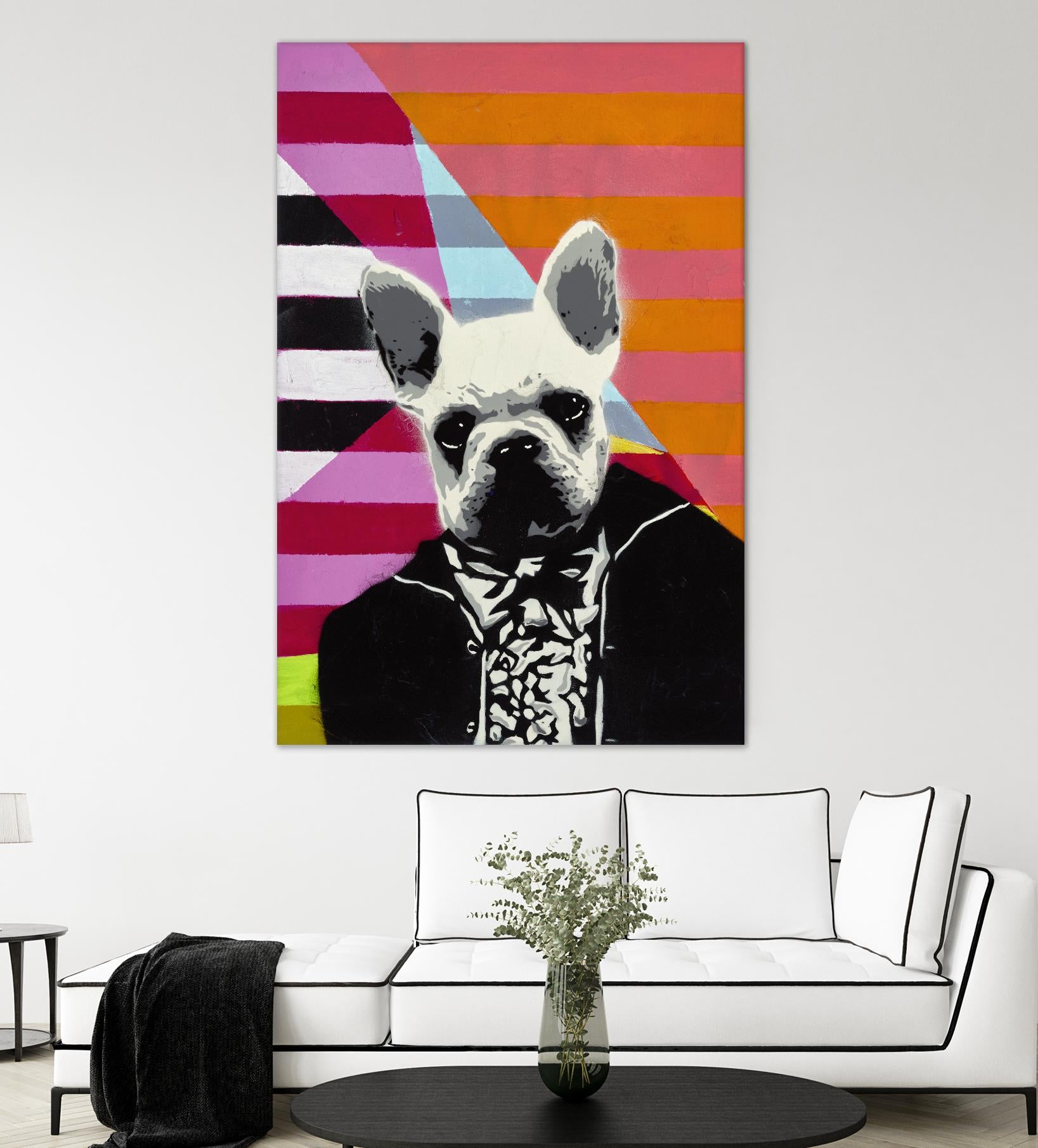 Mr. French by Urban Soule on GIANT ART - orange animals