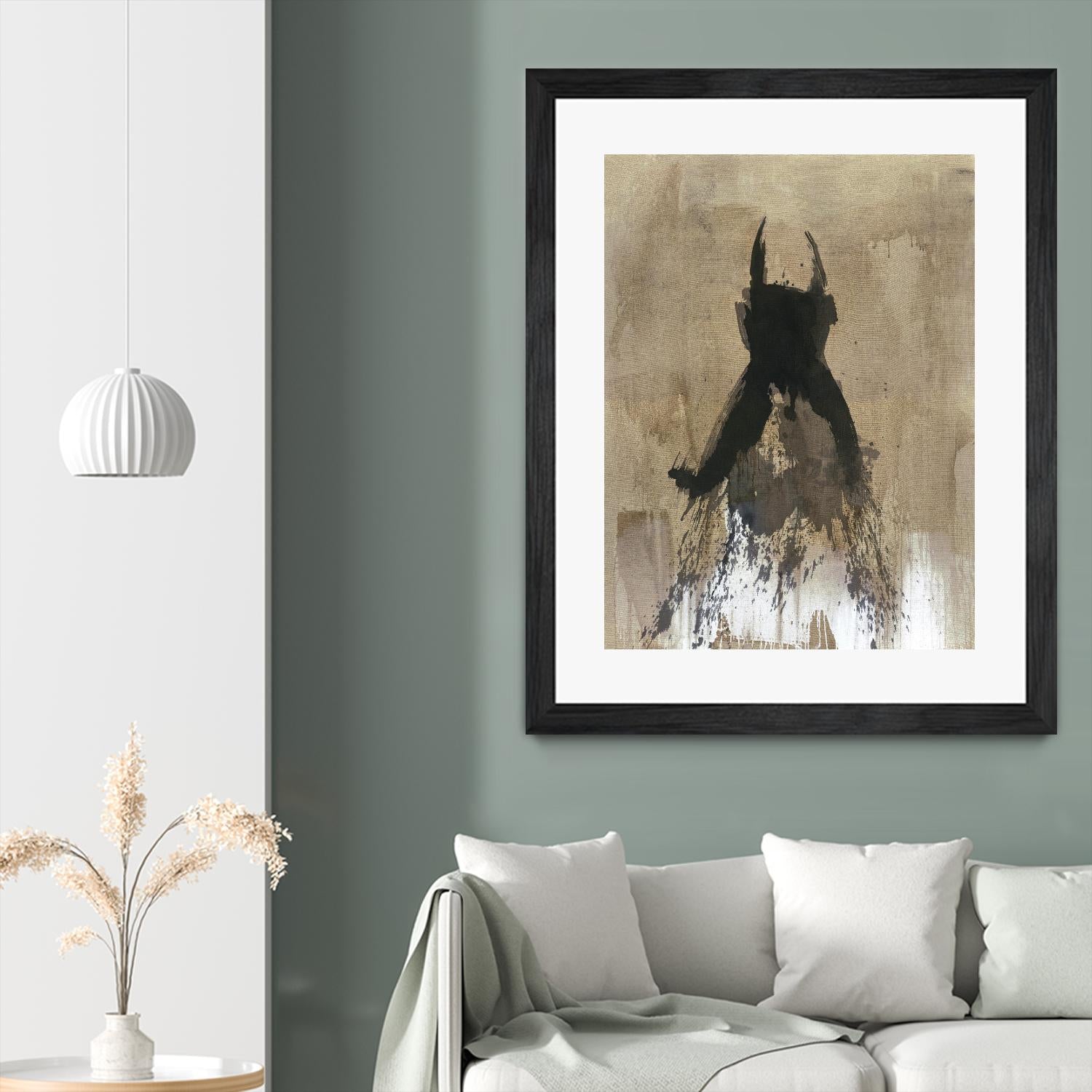 Little Black Dress 3 by PN Studio on GIANT ART - beige abstracts fashion