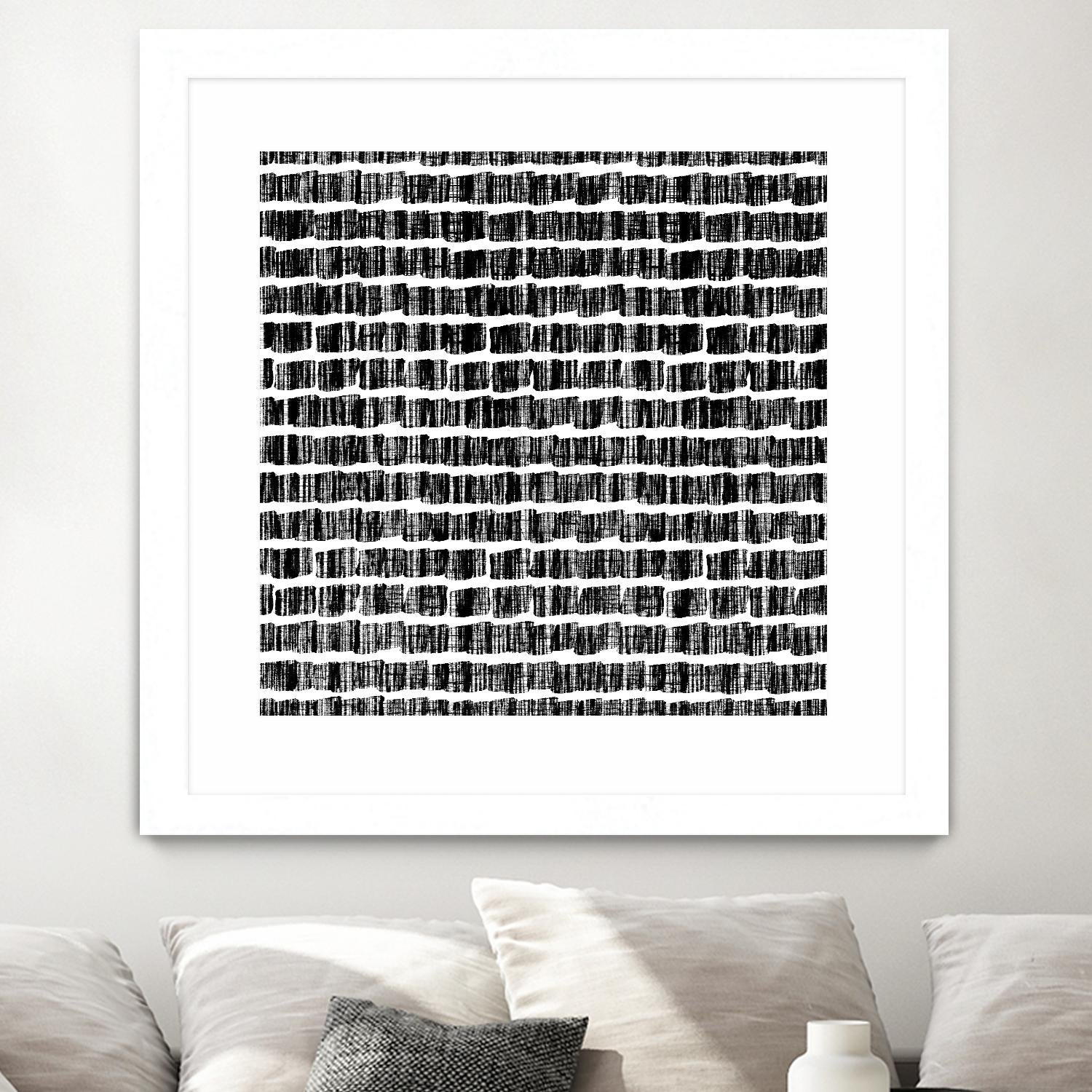 Untitled by Iris Maschek on GIANT ART - white abstract