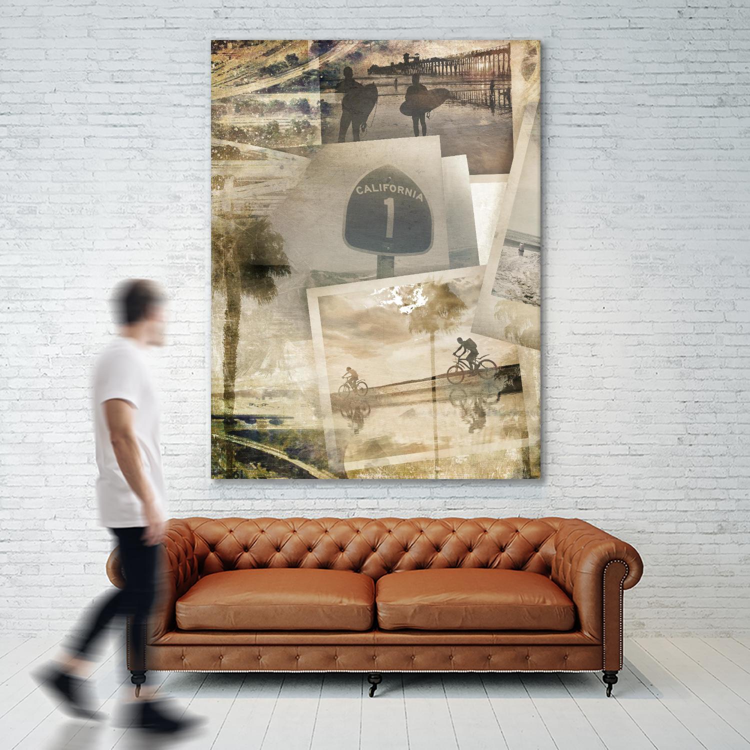 Los Angeles Polaroid C by SEA Studio on GIANT ART - beige cityscapes & streets color photography