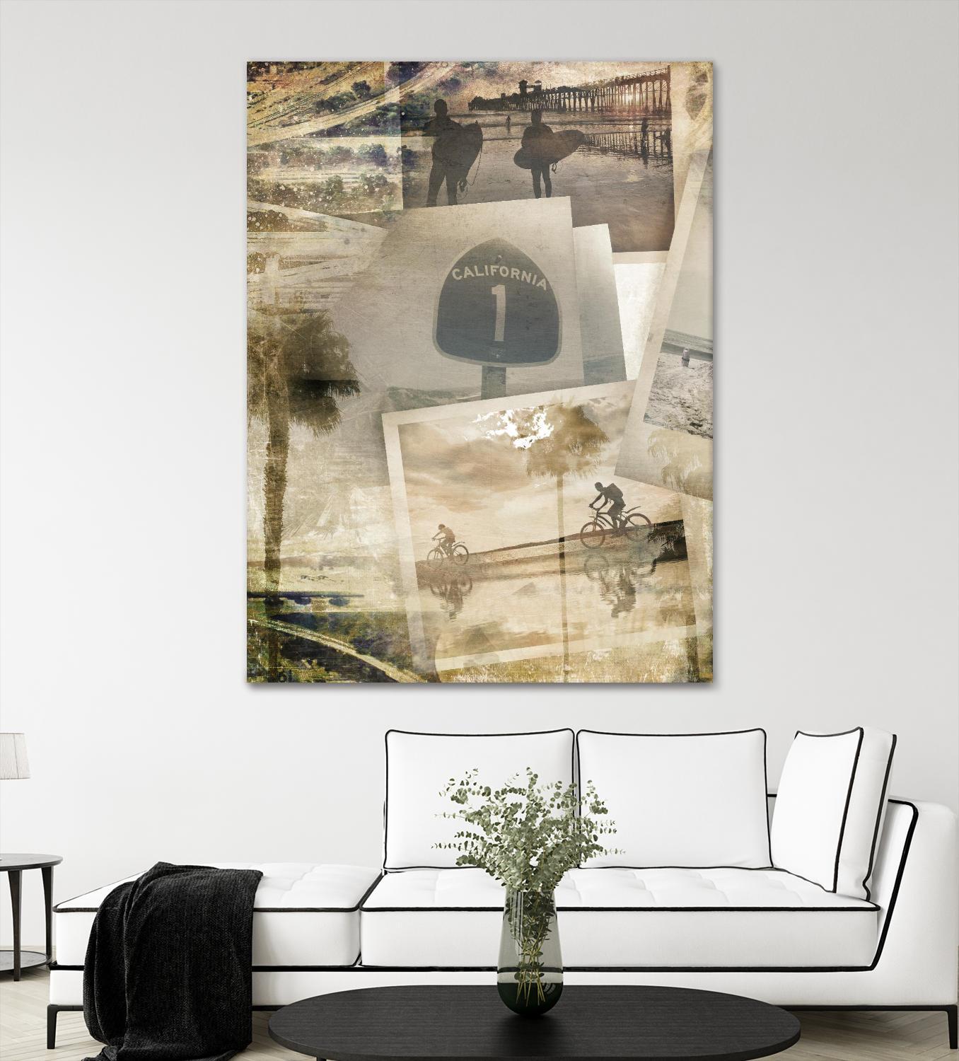 Los Angeles Polaroid C by SEA Studio on GIANT ART - beige cityscapes & streets color photography