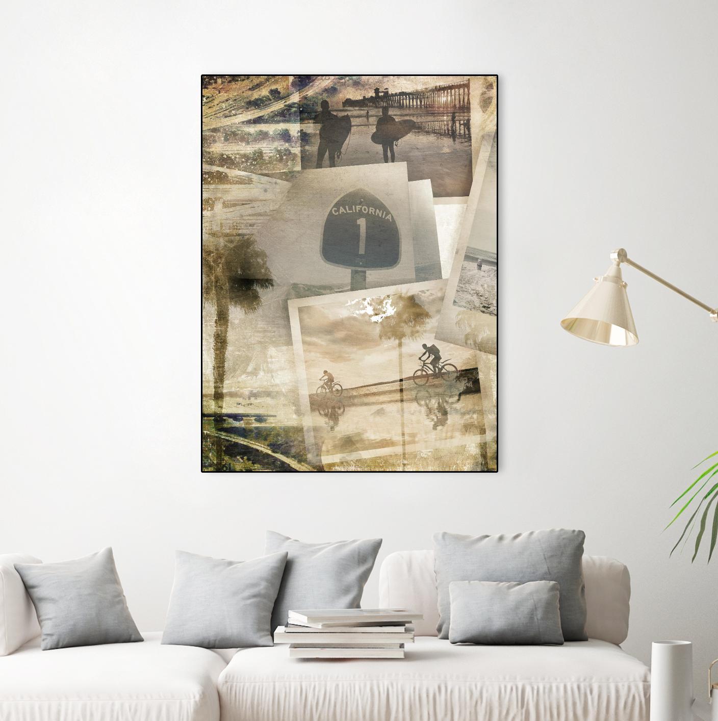 Los Angeles Polaroid C by SEA Studio on GIANT ART - beige cityscapes & streets color photography