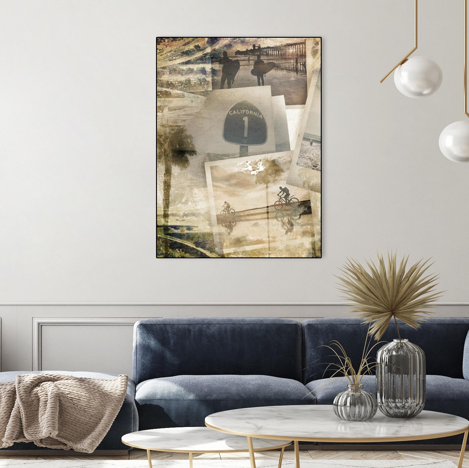 Los Angeles Polaroid C by SEA Studio on GIANT ART - beige cityscapes & streets color photography