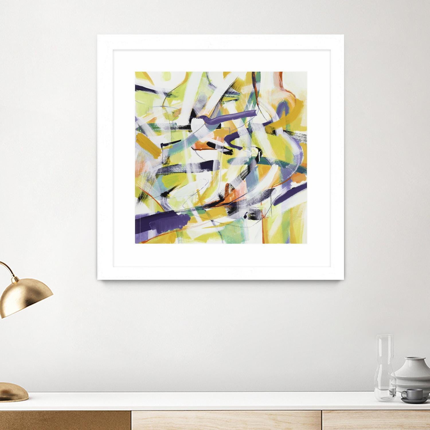 Here and There 4 - Recolor by Akiko Hiromoto on GIANT ART - purple abstract