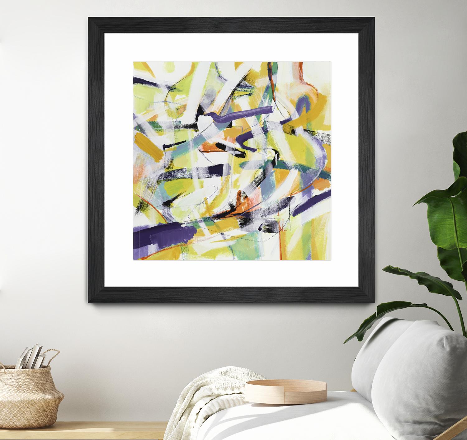 Here and There 4 - Recolor by Akiko Hiromoto on GIANT ART - purple abstract