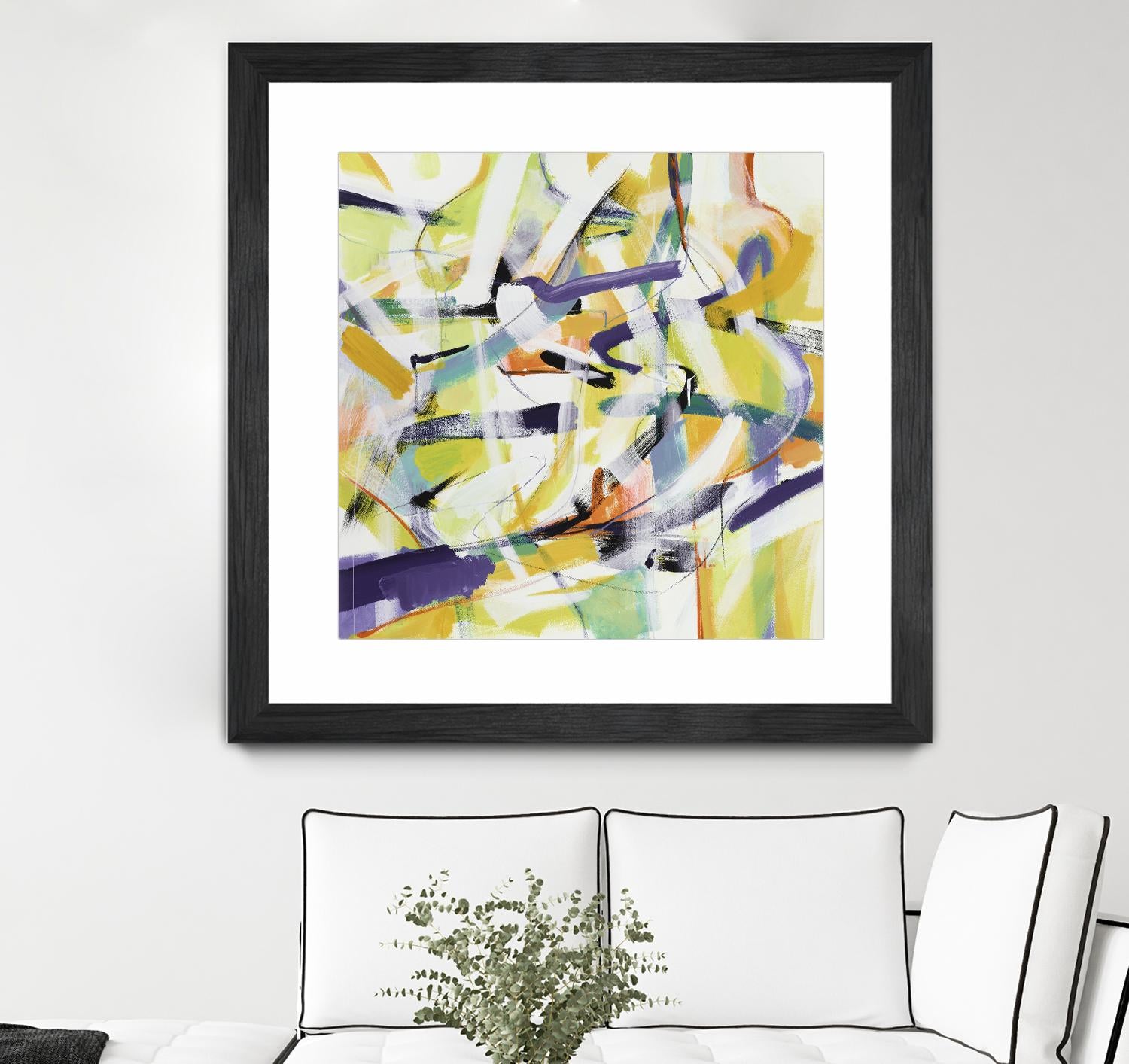 Here and There 4 - Recolor by Akiko Hiromoto on GIANT ART - purple abstract